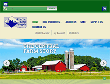 Tablet Screenshot of centralfarmky.com